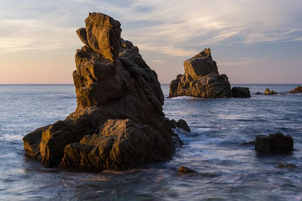 Mar de rocas en el — Foto de Stock