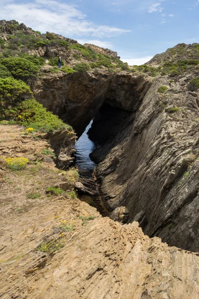 s'infern Mağarası. Cap de creus.