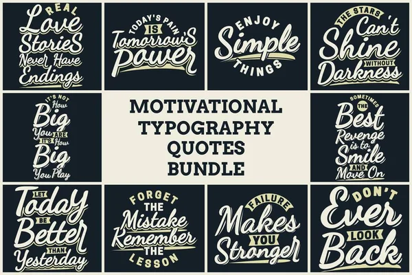 MOTIVATIONAL TYPOGRAPHY QUOTES BUNDLE VOL. 6