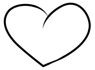 Kalp çizimi. Sevgililer Günü