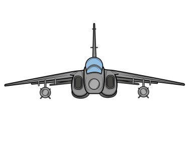 Savaş uçağı boyama kitabı. Çocuklar ve çocuklar için uçak boyama. Renklendirme için çizim. Savaşçı..