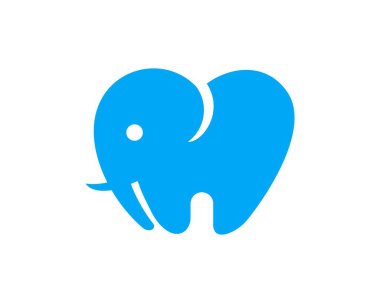 Basit dişçi çocuklar şirin logo.