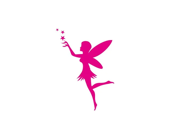 Dişi Peri logosu Silueti