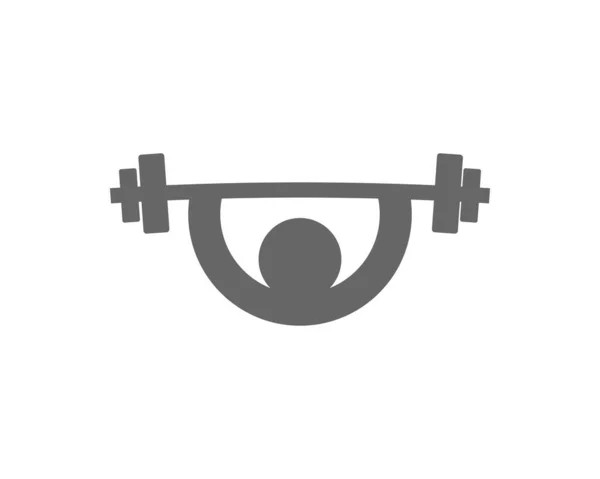 Design Vectoriel Icône Logo Fitness — Image vectorielle