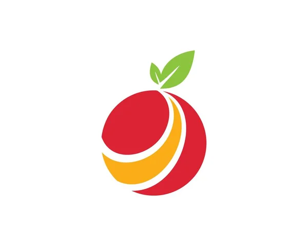 Meyveli logo vektörü