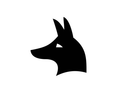 Kabuklu baş silueti logosu