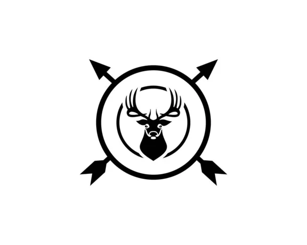 Logo Van Het Jachtembleem — Stockvector