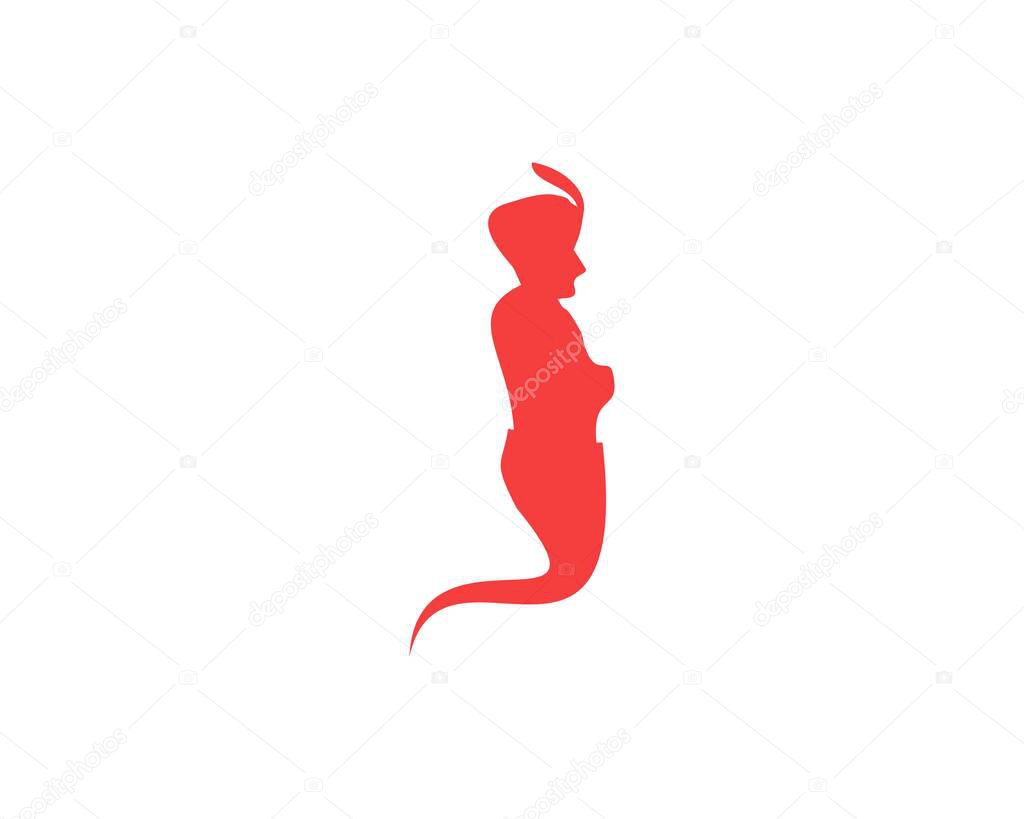 simple genie abstract logo