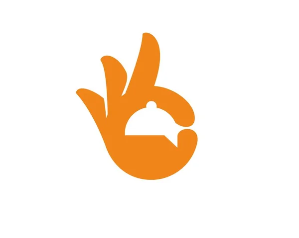 Consulenza Alimentare Logo Semplice — Vettoriale Stock