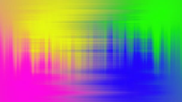 Multicolore dégradé graphique animation de fond de mouvement, papier peint dinamique — Video