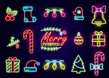 Noel neon taşıyıcısı