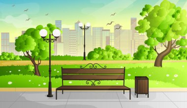 Şehir Parkı vektör