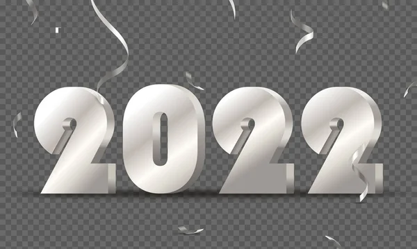 Año Nuevo 2022 vector — Vector de stock