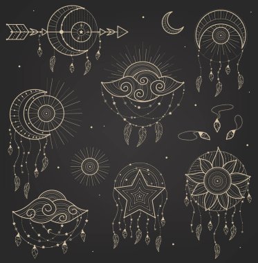 Simya ezoterik vektörü