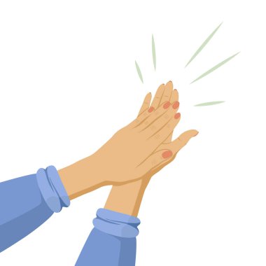 insan elinin alkışlar