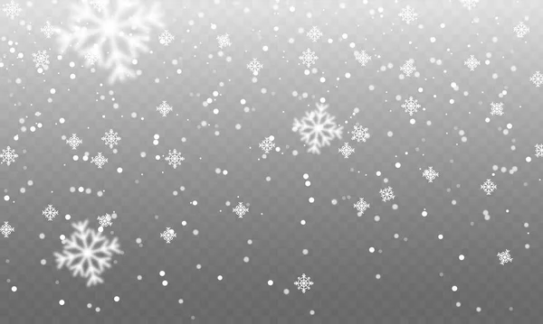 Vector zware sneeuwval — Stockvector