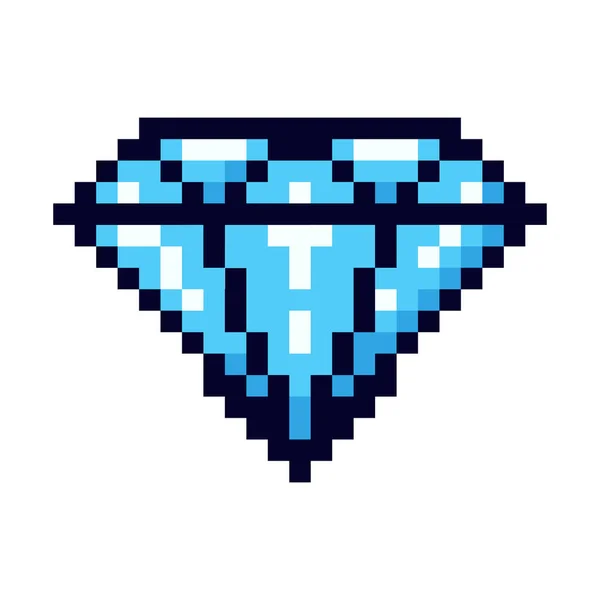 Éléments de jeu Pixel — Image vectorielle