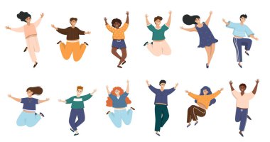 Mutlu özgür insanlar uçuyor