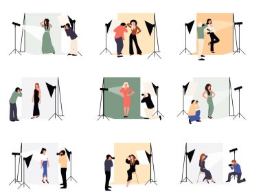 Fotoğrafçılar ve modeller