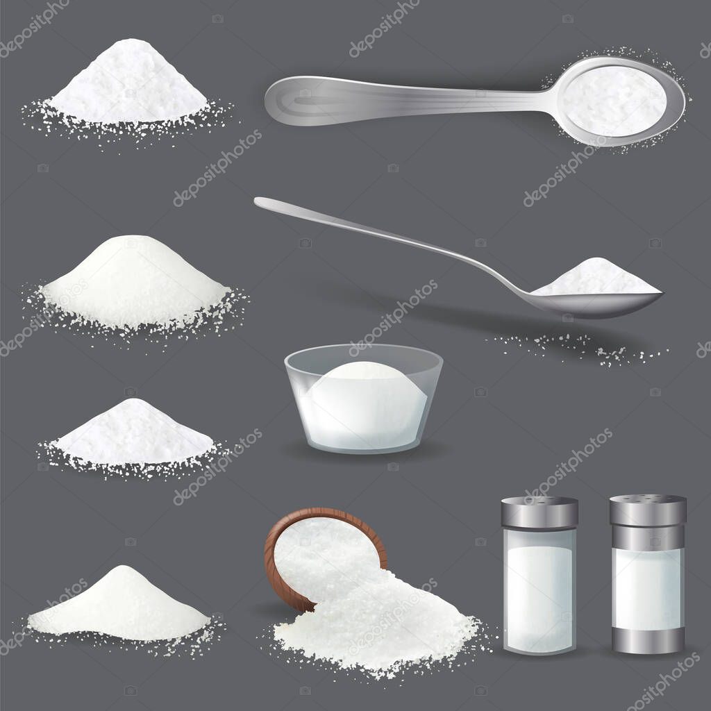 Salt realistic set