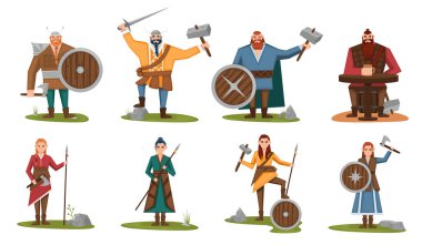 Viking Çizgi Film Seti