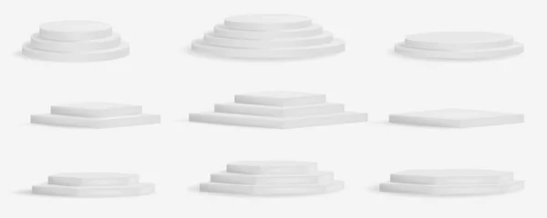 Ensemble de plates-formes Podium — Image vectorielle
