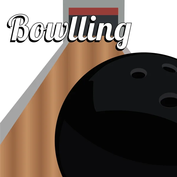 Bowling — Stock Vector