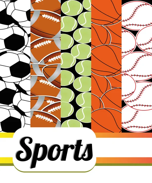 Sports background — Stock Vector