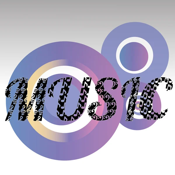 Muziek — Stockvector