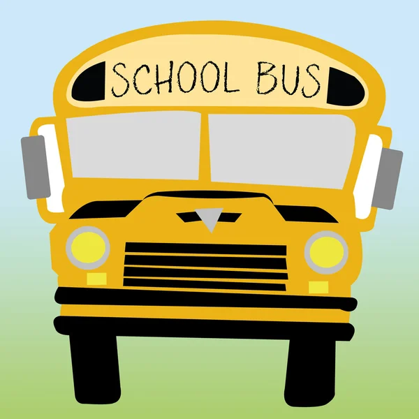 Bus scolaire — Image vectorielle