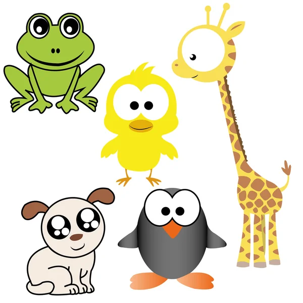 Animals icons — Stock Vector