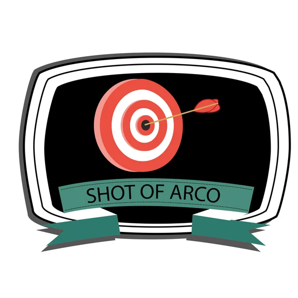 Tiro de arco — Vetor de Stock