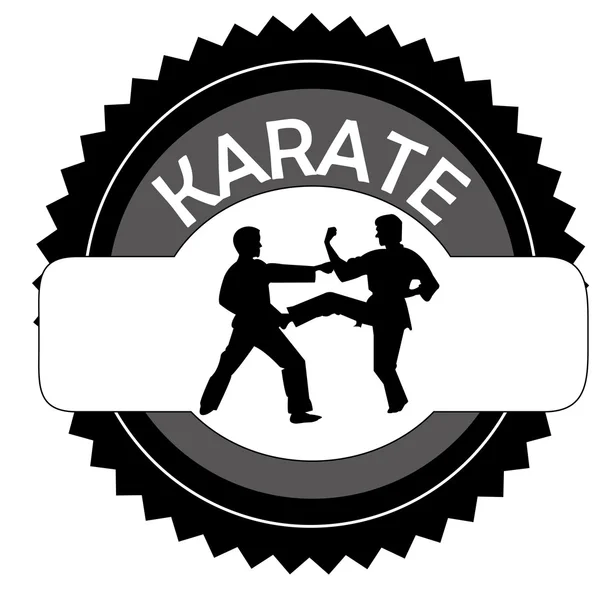 Karate — Stockový vektor