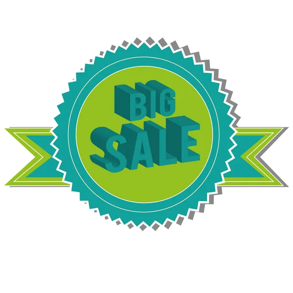 Big sale — Stock Vector