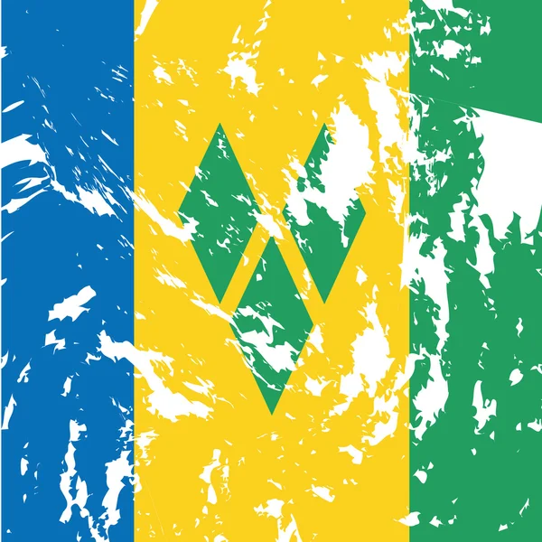 St Vincent et les Grenadines — Image vectorielle