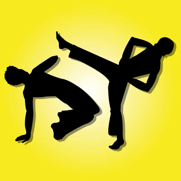Capoeira — Stock Vector