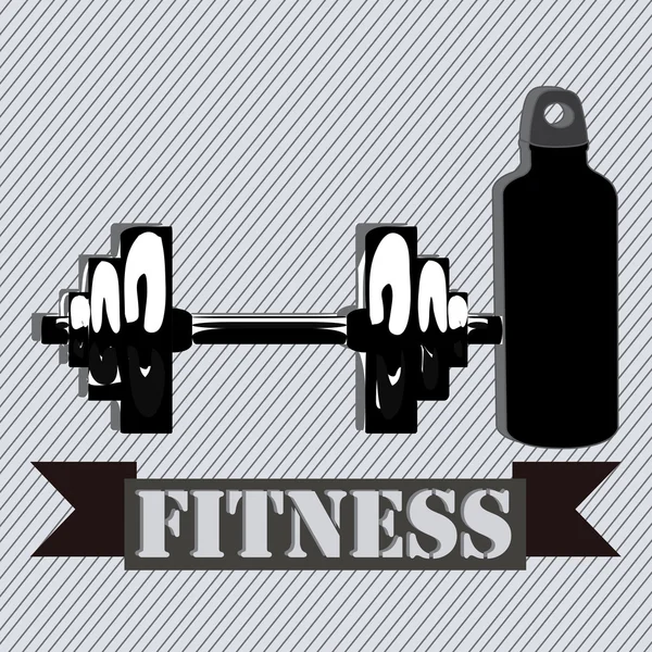 Fitness — Stockvektor