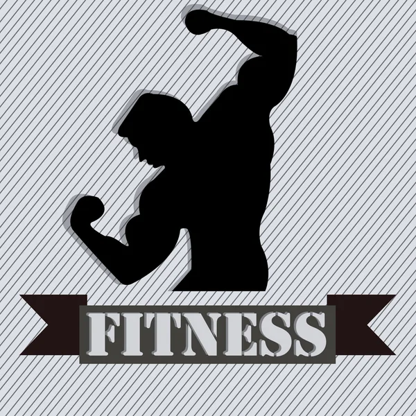 Fitness — Stock Vector