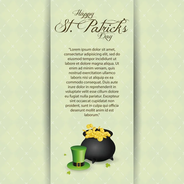 St. Patricks Day — Stock Vector