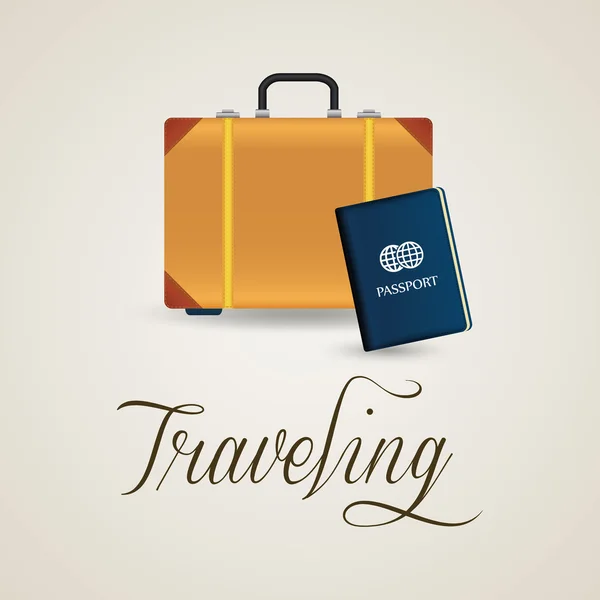 Traveling — Stock Vector