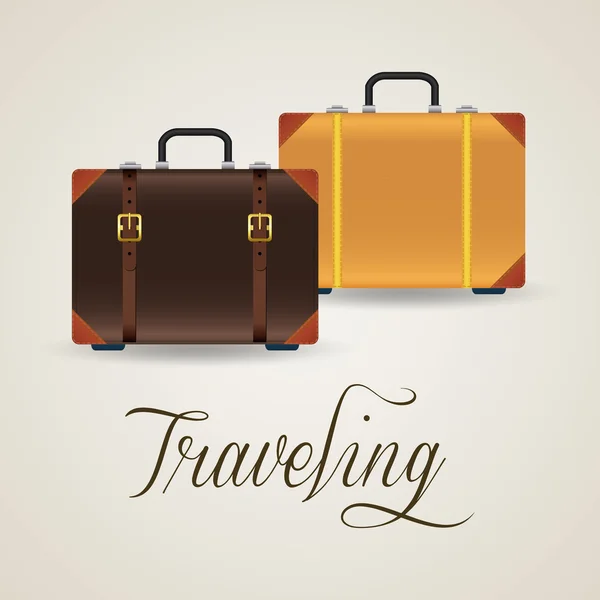 Suitcases — Stock Vector