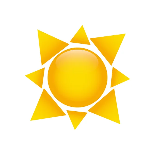 Söta solen — Stock vektor