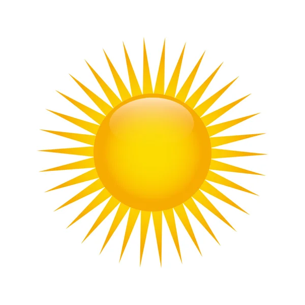 Cute sun — Stock Vector