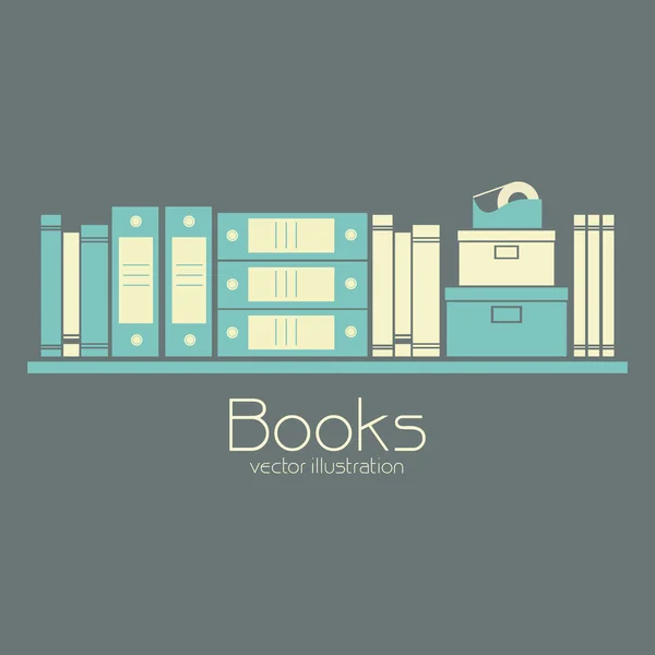 Boeken — Stockvector