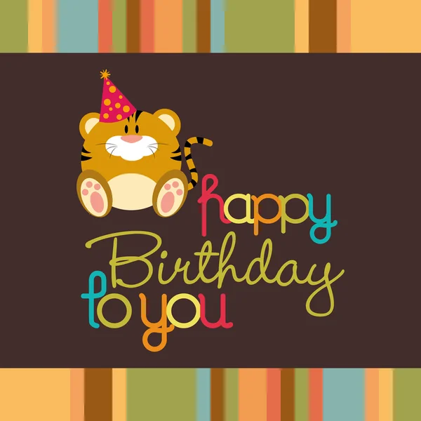 Happy Birthday — Stock Vector