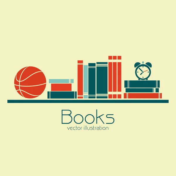 Bücher — Stockvektor