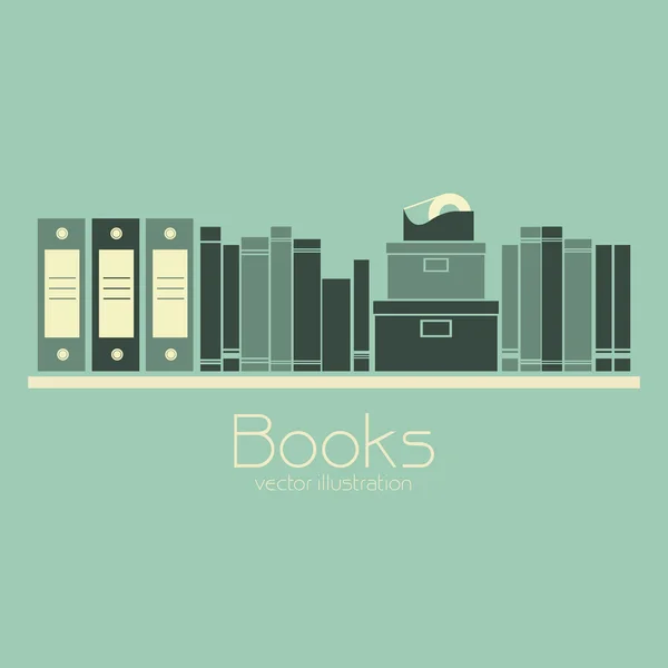 Könyvek — Stock Vector