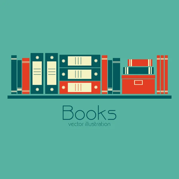 Boeken — Stockvector