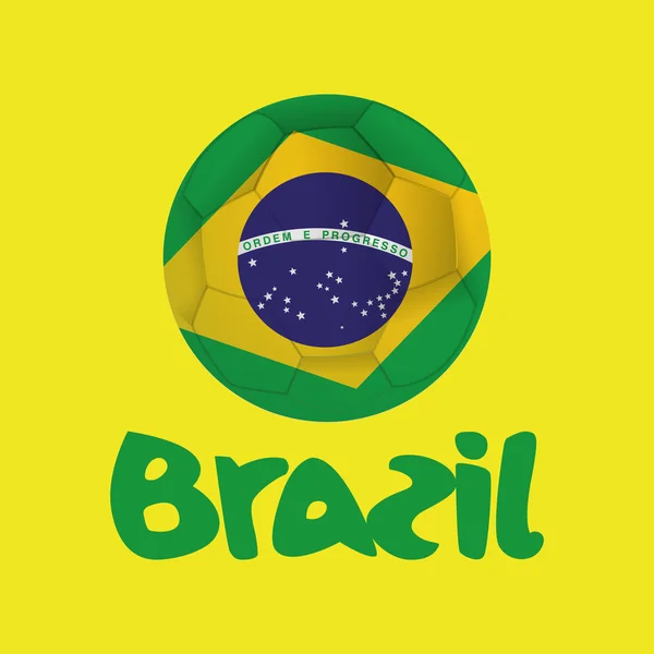 Brazilië — Stockvector