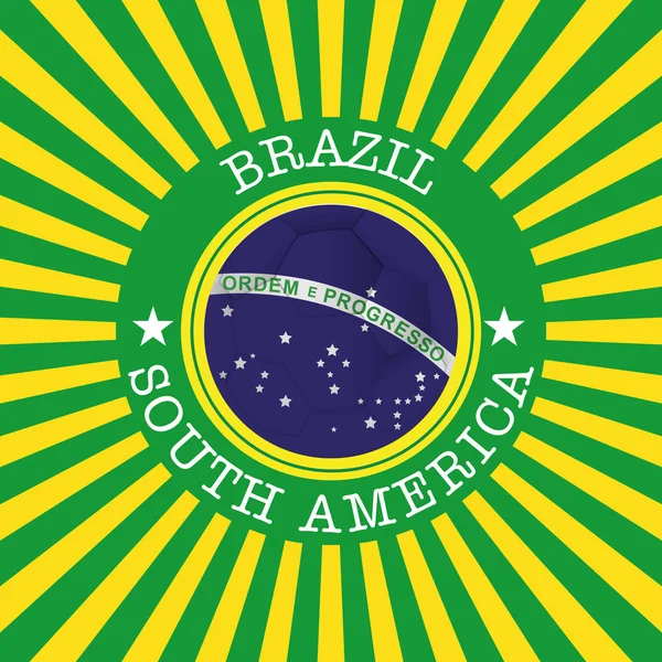 Brasilien — Stock vektor